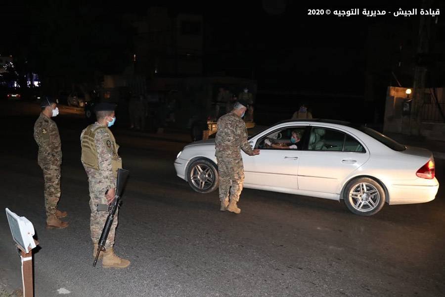 الجيش يدعو للإلتزام بإجراءات حظر التجول