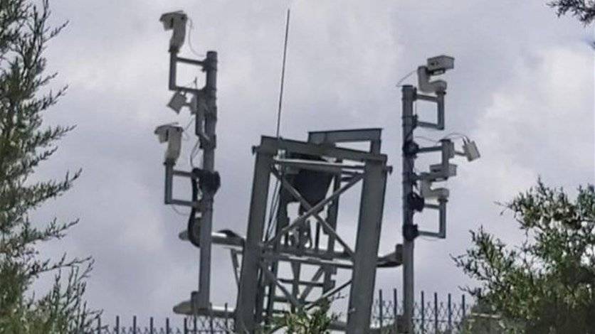 اسرائيل أعادت تركيب 4 كاميرات على برج مواجه للعديسة