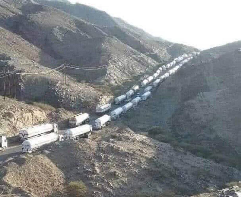 الجمارك عن صورة رتل الشاحنات والصهاريج: ليست في لبنان