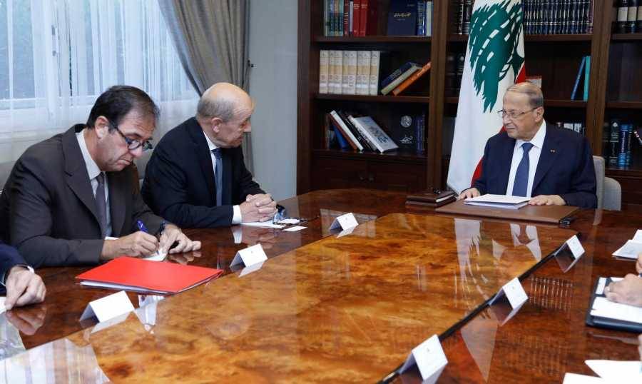 بعد كلام دياب.. عون لم يتطرّق لترتيب العلاقات بين لبنان وفرنسا!‏