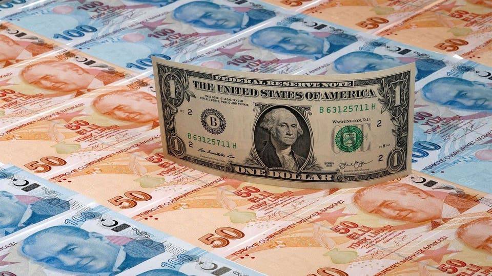 إنخفاض قياسي لليرة التركية دون 7.49 مقابل الدولار