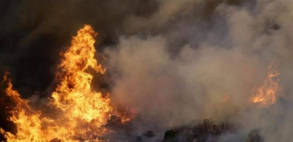 إخماد حرائق في قرى الكورة