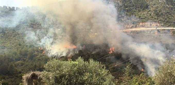 منذ أسبوع والحرائق تلتهم لبنان... وحريق يُهدّد محمية جبل موسى