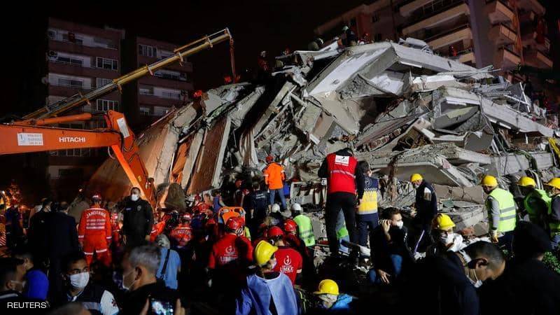ارتفاع عدد ضحايا الزلزال في تركيا
