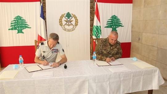 تعاون بين الجيشين اللبناني و الفرنسي