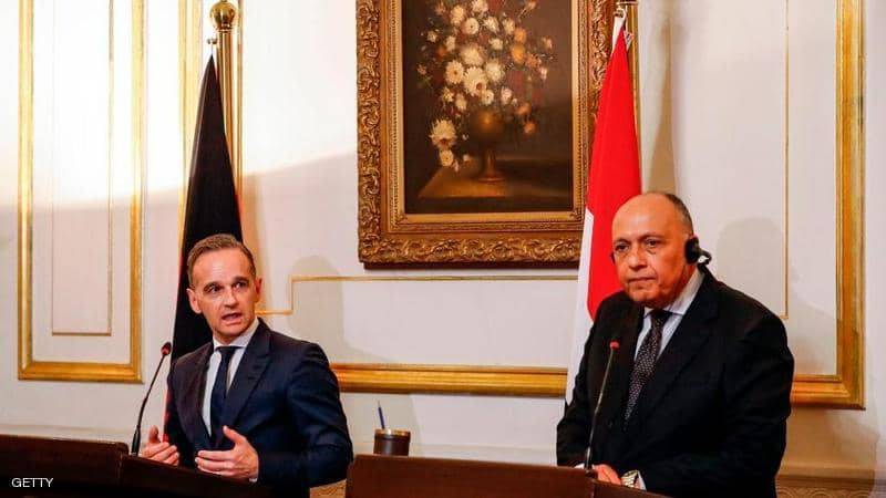 مصر وألمانيا تؤكدان على رفض التدخلات في شؤون ليبيا