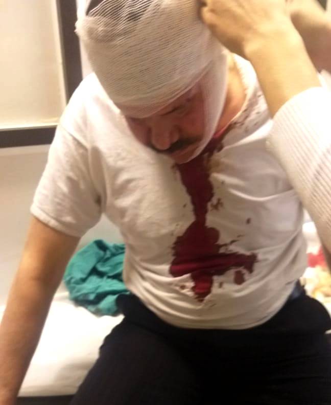 اعتداء على الطبيب حسام الزين في صيدا