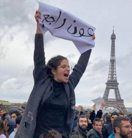 اعتصام في باريس دعماً للراعي: 