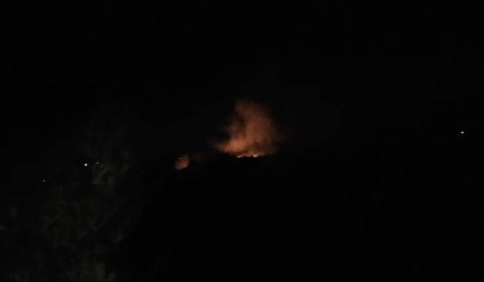 الحريق يتجدد في خراج بلدة رحبة