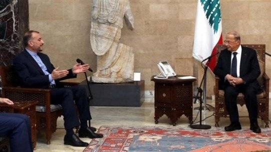 وزير الخارجية الإيرانية: نقف دائماً إلى جانب لبنان