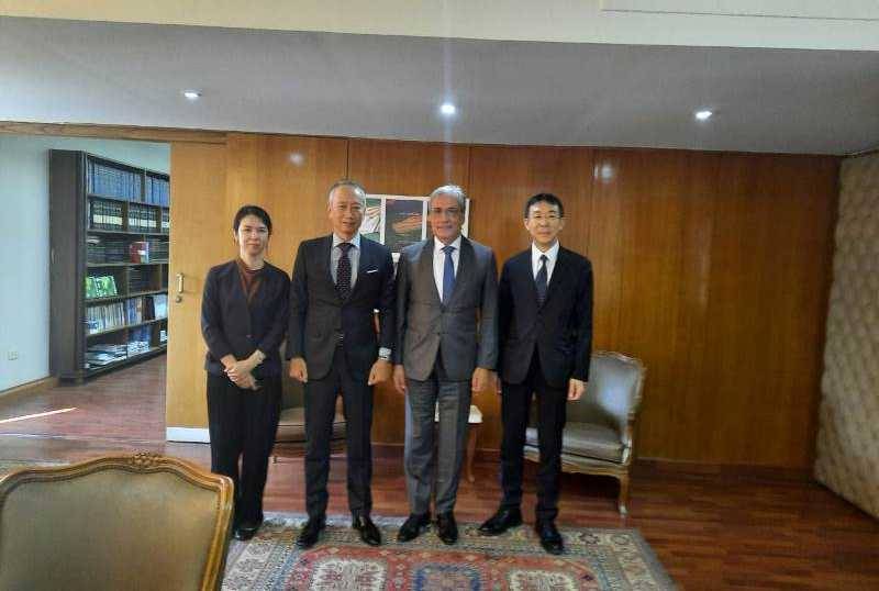 تعاون قضائي بين وزير العدل وسفير اليابان