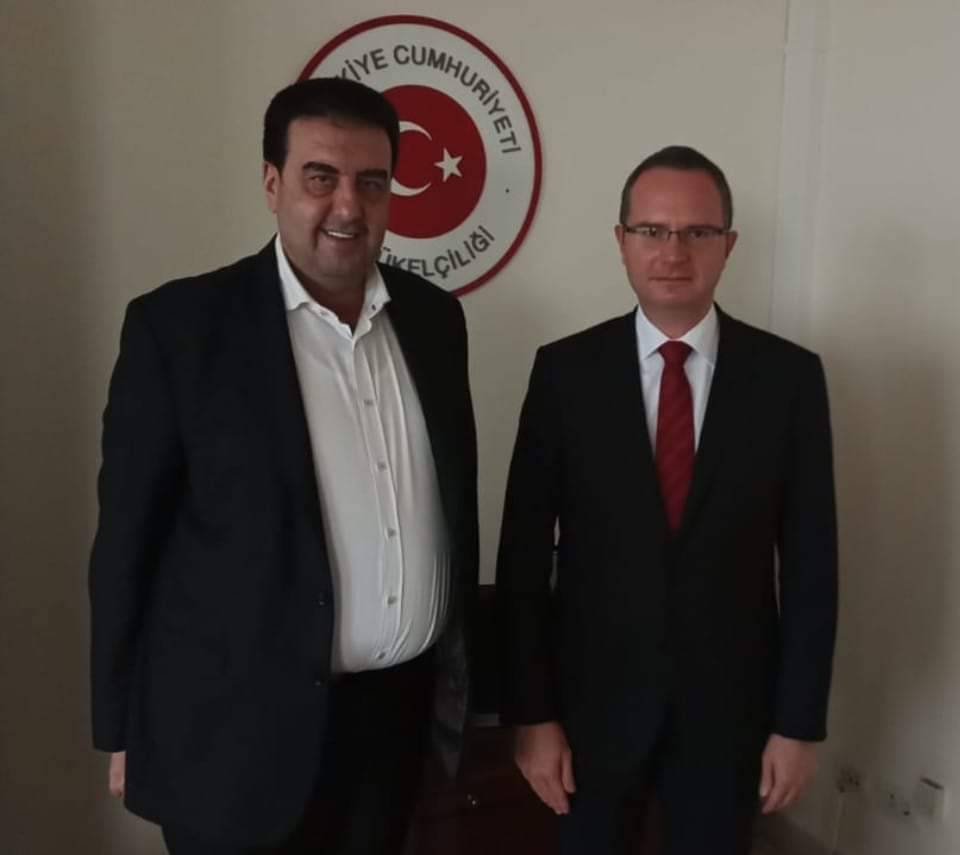 البعريني يبحث الأوضاع العامة مع السفير التركي في بيروت