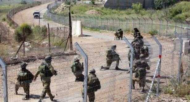 قوة مشاة اسرائيلية تجتاز البوابة الحديدية في الوزاني