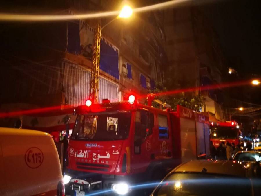 بلدية بيروت: إخماد حريق في منزل في الطريق الجديدة ولا إصابات