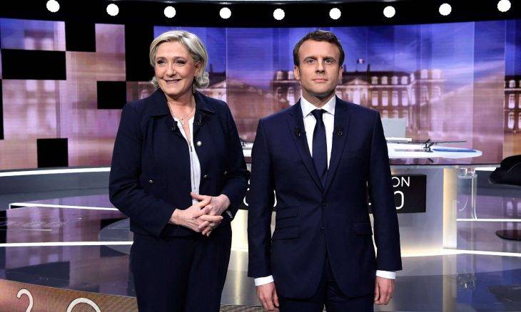 ماكرون ولوبان يخوضان المناظرة الحاسمة لاستمالة الفرنسيين