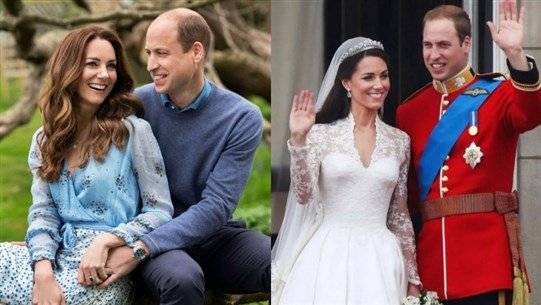 الأمير ويليام وكايت ميدلتون يحتفلان بعيد زواجهما الـ 11