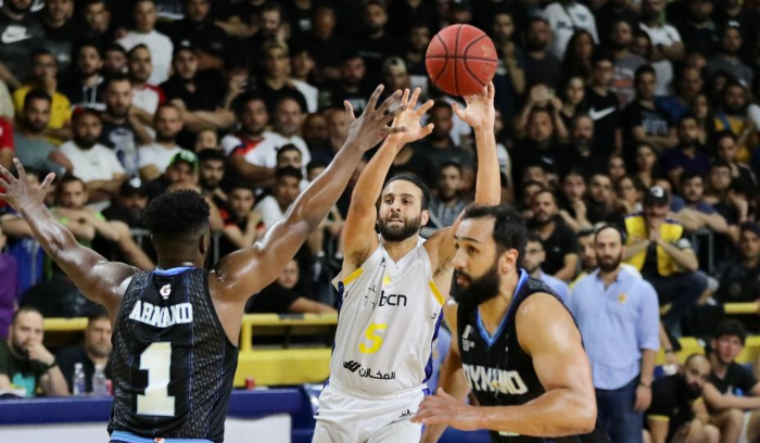 الرياضي بيروب يحسم تأهله للدور النهائي لبطولة لبنان في كرة السلة