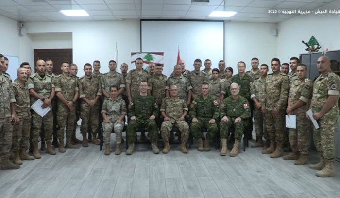 دورة تدريبية للجيش اللبناني بالتعاون مع الجيش الكندي