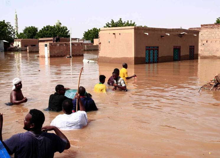 52 قتيلا جراء فيضانات في السودان