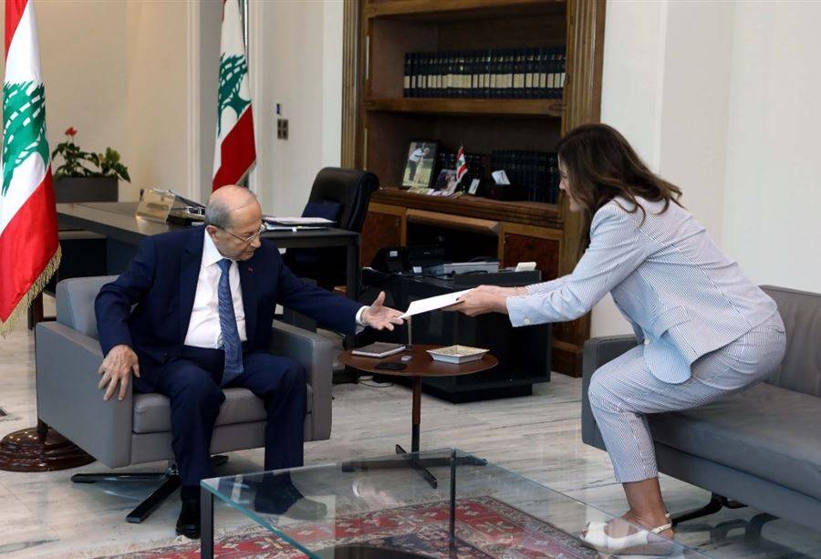 لبنان يتسلّم العرض الخطّي لترسيم الحدود