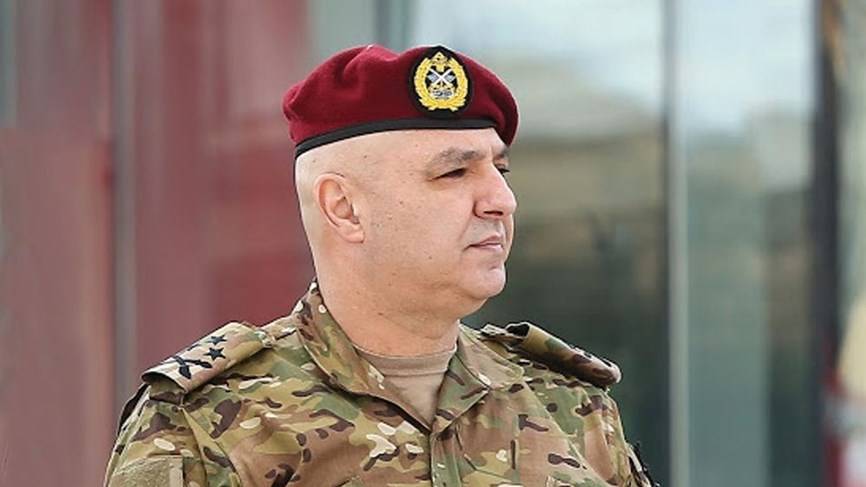 قائد الجيش: الجيوشَ تُبنى للأوقاتِ العصيبة قوةُ لبنانَ ووَحْدَتُهُ مِنْ قوّتِكم