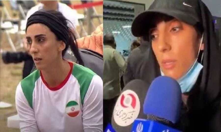 إيران.. خلعت حجابها خلال مباراة رياضية فهدموا منزلها