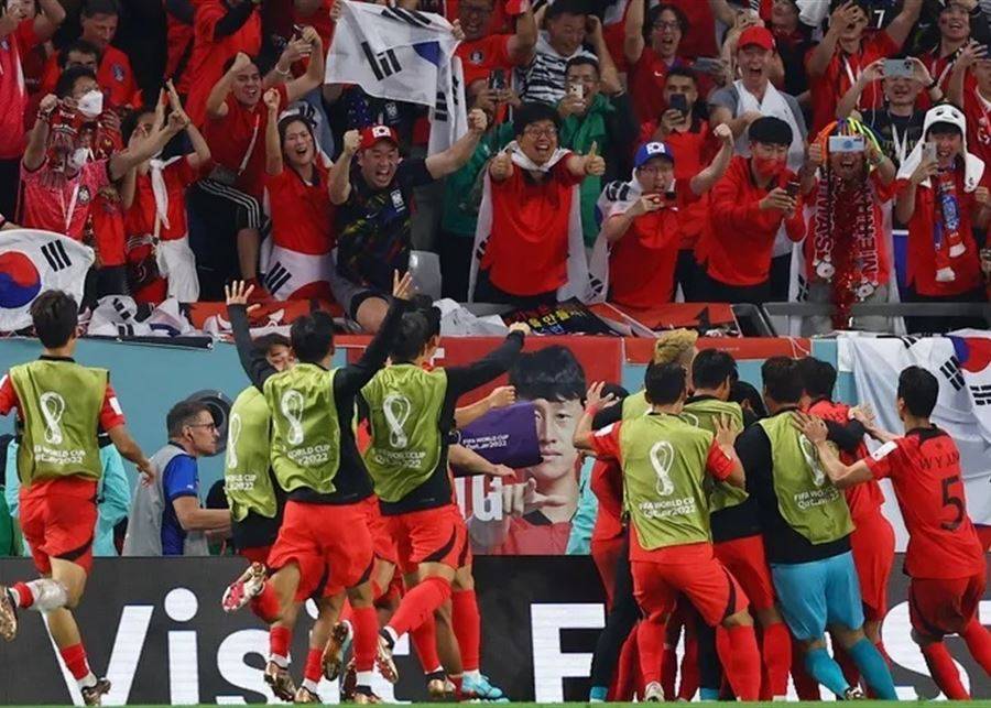 كوريا الجنوبية تتأهل.. والأوروغواي تودّع المونديال