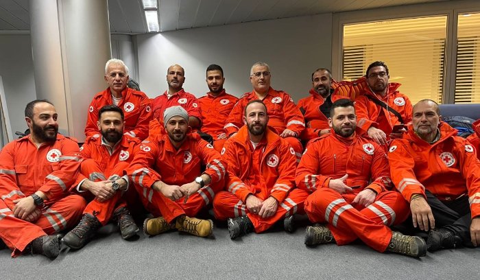 الصليب الأحمر: فريق من كوادرنا غادر إلى تركيا
