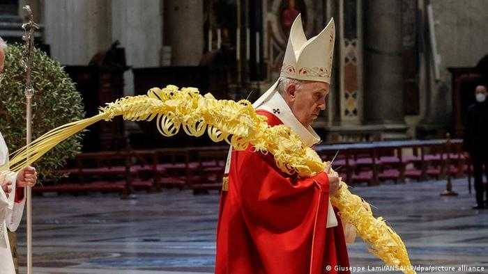 البابا فرنسيس سيترأس قداس الشعانين