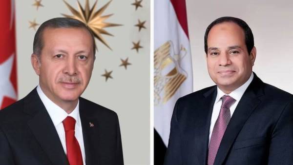الرئاسة المصرية: السيسي وأردوغان قررا البدء الفوري في ترفيع العلاقات الدبلوماسية وتبادل السفراء