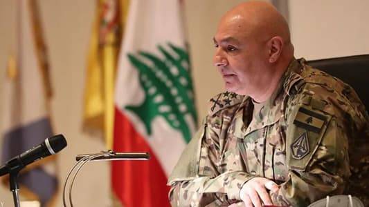 قائد الجيش: تمكّنت مخابرات الجيش من تحرير المخطوف السعودي