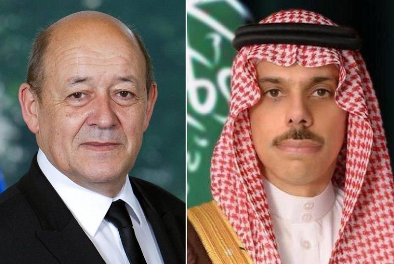 وزير الخارجية السعودي يلتقي لودريان في جدة ومناقشة الملف اللبناني