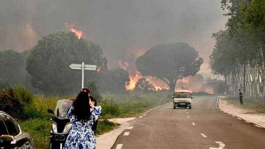 حرائق غابات مرعبة في فرنسا