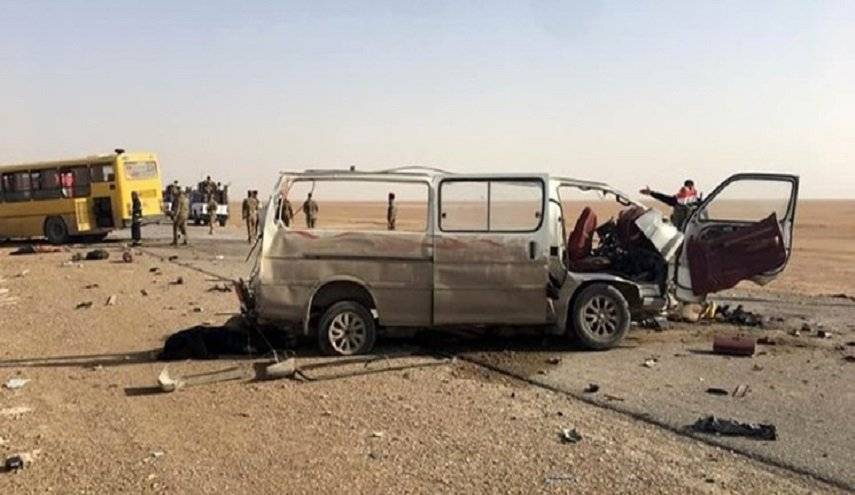 إصابة 16 إيرانياً من زوار الاربعين بحادث سير في العراق