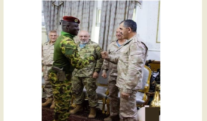 وفد عسكري روسي رفيع في بوركينا فاسو