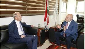 الأبيض يبحث مع السفير الاوسترالي في لبنان في مشاريع لدعم القطاع الصحي