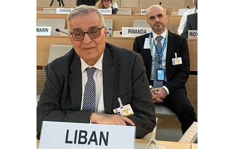 بو حبيب: لبنان يتمسك بالقانون الدولي كغطاء شرعي لحمايتة من الاطماع الاسرائيلية