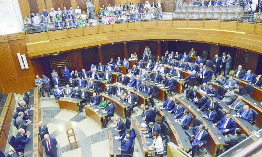 استئناف الجلسة التشريعية في مجلس النواب