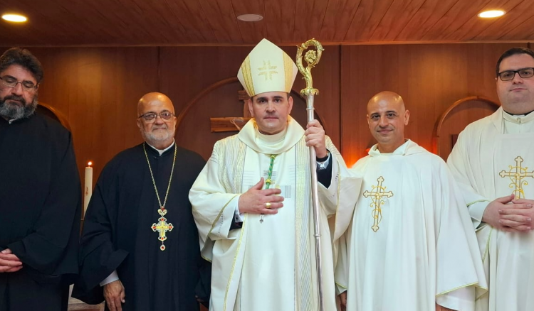 السفير البابوي يزور ديرميماس تضامناً مع مسيحيي المناطق الحدودية