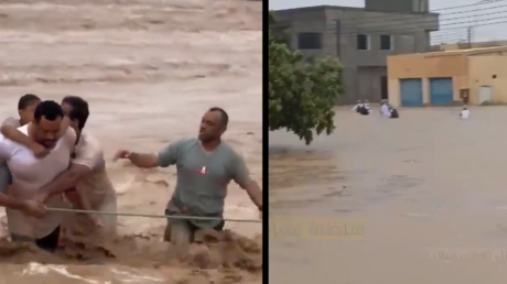 أمطار غزيرة وسيول في الإمارات والداخلية تحذر المواطنين
