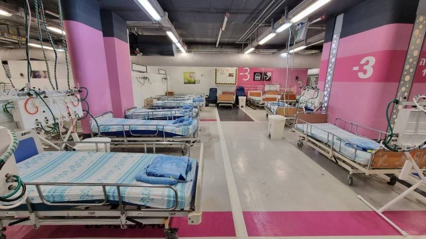 إسرائيل تجهز مستشفى تحت الأرض