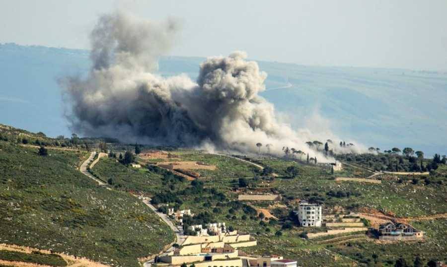 قصف مدفعي وجوي إسرائيلي على بلدة عيتا الشعب