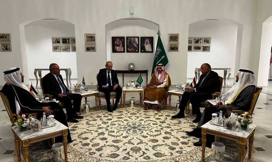 الاجتماع التشاوري العربي في الرياض يؤكد على ضرورة إنهاء الحرب على غزة والتوصل إلى وقف فوري وتام لإطلاق النار
