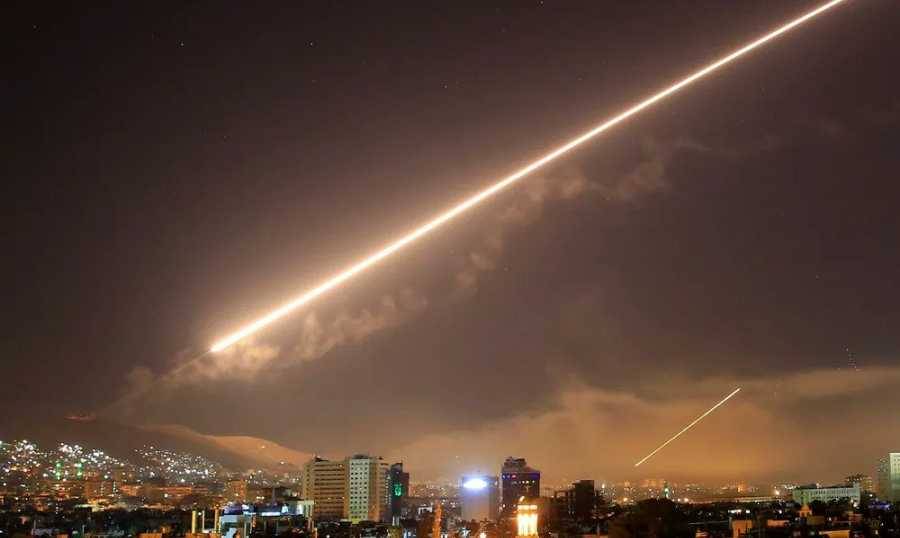 إسقاط صواريخ إسرائيلية استهدفت ريف دمشق