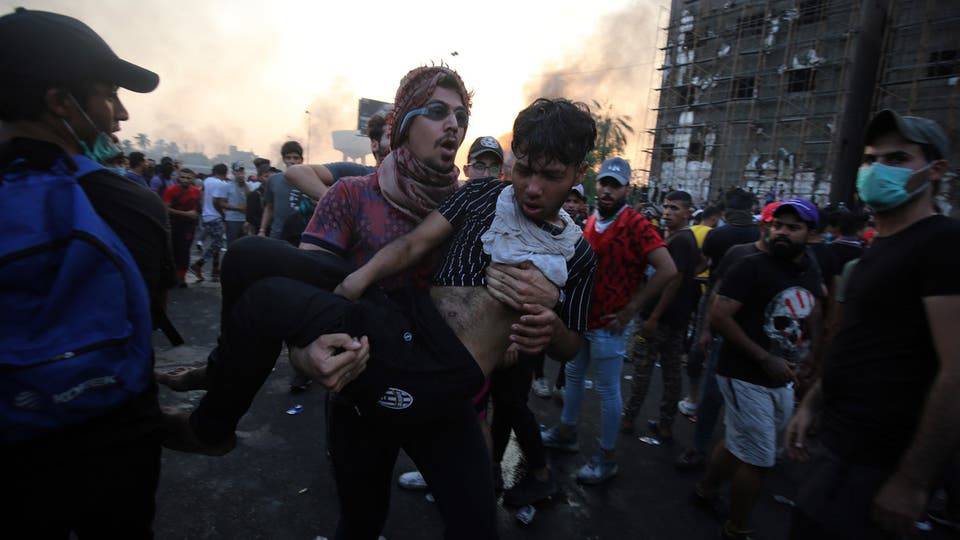 العراق: ارتفاع عدد قتلى التظاهرات إلى 44