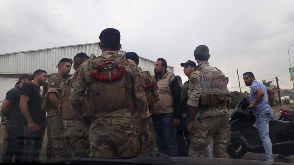 الجيش يعيد فتح اوتوستراد البالما عند مدخل طرابلس الجنوبي