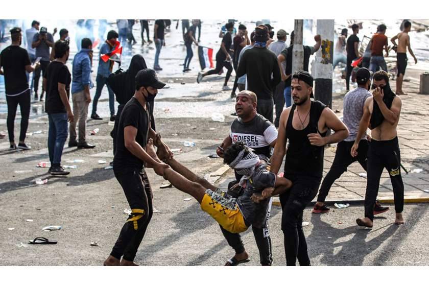 72 ساعة لتسليم الحكومة العراقية قتلة المتظاهرين في كربلاء