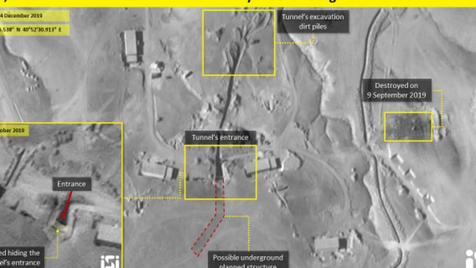 بالصور.. أنفاق إيرانية لتخزين الصواريخ في سوريا
