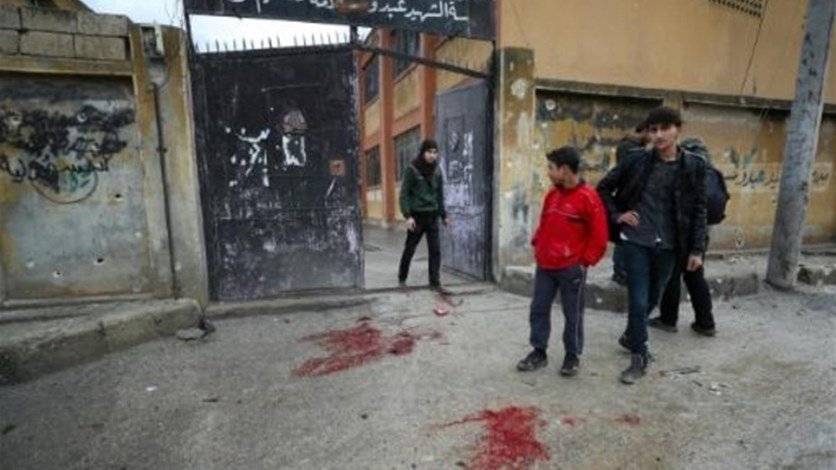 9 قتلى بينهم أطفال بقصف على مدرسة في إدلب