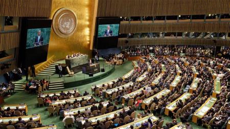 الأمم المتحدة تحرم ١١ دولة التصويت بينها لبنان